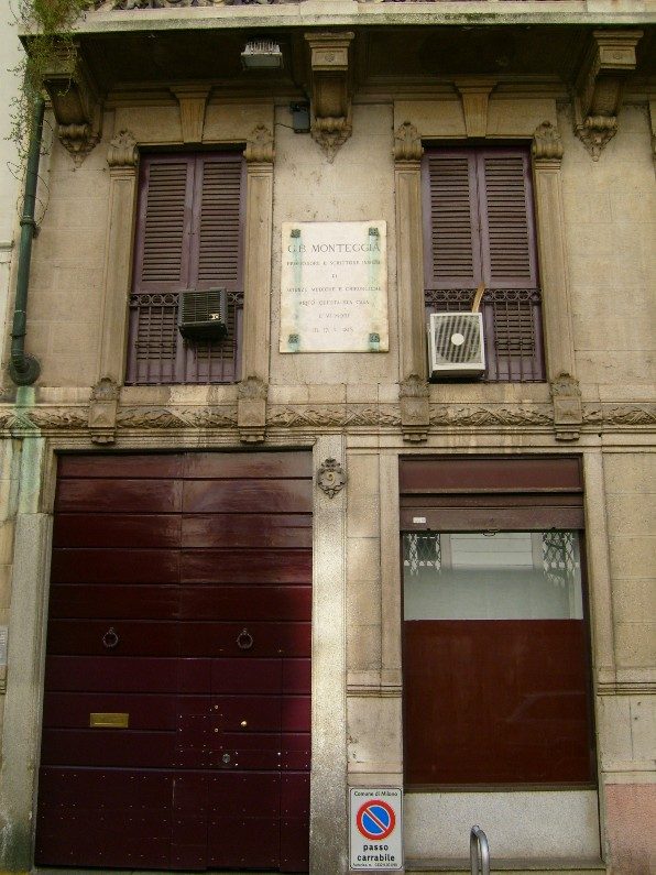 Giovan Battista Monteggia's home 2, Milan, Italy.JPG